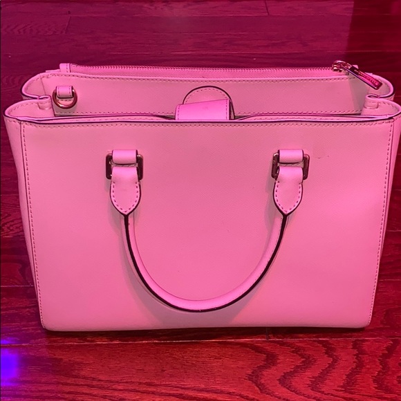 Medium Michael Kors Pink Leather Purse - Picture 3 of 4